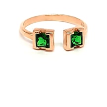 Zirkon Taşlı Gümüş Çıtır Yüzük (453455004)