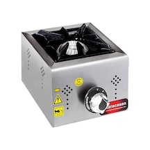 Karacasan Endüstriyel Lpg Tüplü Tekli 1 Gözlü Mini Set Üstü Ocak Krcs.eogl.1