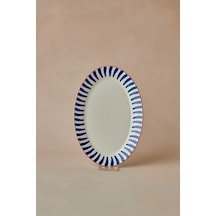 Karaca Deep Kayık Tabak 25 Cm Mavi