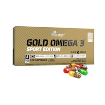 Gold Omega 3 Sport Edition 120 Kapsül Balık Yağı Yağ Asidi E Vitamini