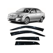 Toyota Uyumlu Avensis 2003-2009 Cam Rüzgarlığı 4 Parça