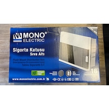 16lı Sıva Altı Sigorta Kutusu Halogen Free Mono