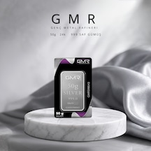 50 Gr Külçe Gümüş 999 Ayar Gmr
