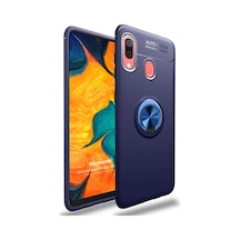 Microsonic Samsung Galaxy Uyumlu A10s Kılıf Kickstand Ring Holder