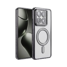 Newface Xiaomi Mi 14t Pro Joke Simli Magneticsafe Kılıf - Siyah Siyah