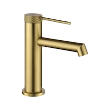 Fj-1012 Fırçalanmış Altın Lavabo Bataryası Altın
