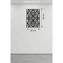 Gotham Temalı Ahşap Duvar Saati - 25x35 Cm Lazer Kesim Dekoratif Saat Çok Renkli