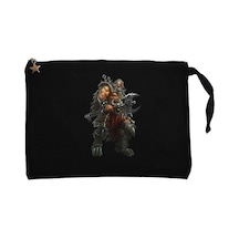 Diablo III Ruhların Reaper'ı B.B.Siyah Clutch / El Çantası Siyah