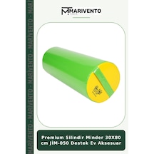 Premium Silindir Minder 30x80 Cm Jim-050 Destek Ev Aksesuar Çok Renkli