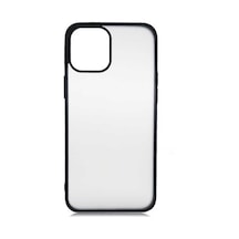 Apple Uyumlu iPhone 12 Mini Kılıf Zore Mess Kapak-Siyah