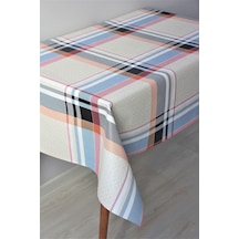 Elyaflı Astarlı Pvc Silinebilir Muşamba Masa Örtüsü - 1120-1a-mavi