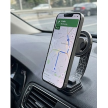Mey İthalat Araç İçi Manyetik Telefon Tutucu Katlanabilir Navigasyon Standı
