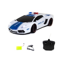 1:16 Uzaktan Kumandalı Polis Arabası Lamborghini Aventador Sarjlı