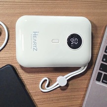 Tr H2 10000 Mah Power Bank Pd 20w Ve Usb 22.5w Fast Hızlı Şarj Dahili Type C Ve Lightning Kablolu Dünya Standartla