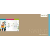 Ios-44121 İntex 3lü Salıncak 343 X 254 X 211 Cm - Vardem Oyuncak