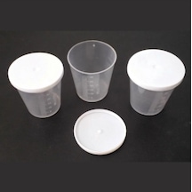 İlaç Kadehi 30 Ml + Kapak - 80 Adet
