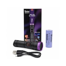 Watton Wt-711 30w 395nm Şarjlı Uv Ultraviole Led Işık Siyah