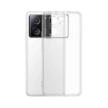 Xiaomi Mi 13t Pro Kılıf Zore Süper Silikon Kapak Renksiz