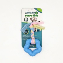Techmrt Eurodog Puppy Toys Mavi Kalın Beşgen Diş Kaş. Oy.