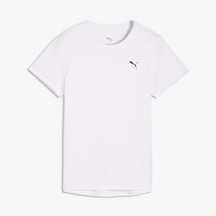 Puma Tad Essential Cre Kadın Beyaz Antrenman T-shirt 527177 Beyaz