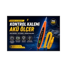 Kontrol Kalemı Aku Olcer Ekranlı Ithal Poınt - 785980182