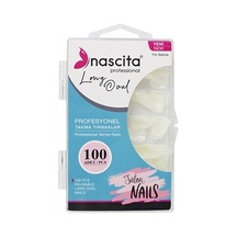 Nascita 165 Long Oval Takma Tırnak Kutulu 100'lü