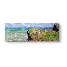 Ayrex Claude Monet - Landscape Tablosu 90 X 30
