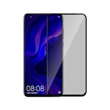 Zore Oppo Reno 4 Lite Uyumlu New 5d Privacy Temperli Ekran Koruyucu