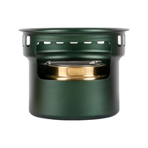 Geeksen Taşınabilir Rüzgara Dayanıklı Alüminyum Kamp Ocağı - Çay Pişirme Ve Barbekü İçin Kompakt Tasarım Çok Renkli