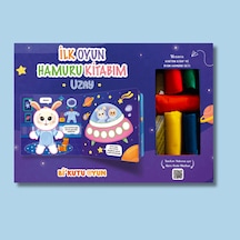 İlk Oyun Hamuru Kitabım - Uzay