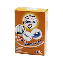 Formula 505 Kireç Çözücü Limon Tuzu 2x50g- 24'li Paket