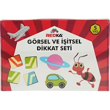 Redka Görsel Ve İşitsel Dikkat Seti 5 Yaş