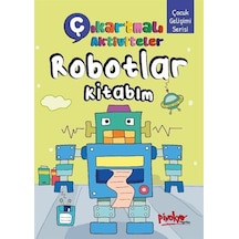 Çıkartmalı Aktiviteler Robotlar Kitabım / Buçe Dayı