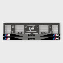 Bmw M Logolu 3d Kabartmalı Pleksi Araba Plakalığı -2