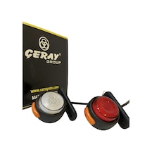 Ahmet Otomotiv Neon Mini Takoz Kırmızı-beyaz 12v-24v