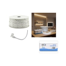 Bezos 100m 220v Dış Mekan Led Şerit 6500k Beyaz 120 Led/m Ob Standart