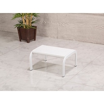 Eskabo Oval Merdiven Metal Gövdeli Tek Basamaklı-beyaz Labortech-4203