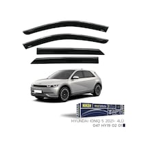 Niken Hyundai Ioniq 5 Cam Rüzgarlığı Kromlu 4'lü 2021+ Sonrası