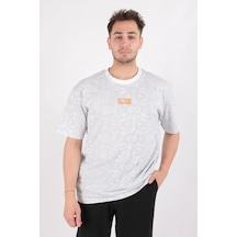 Cazador 4176 Erkek Bisiklet Yaka T-shirt Beyaz