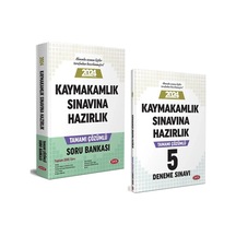 2024 Kaymakamlık Sınavına Hazırlık Deneme Ve Soru Bankası Seti