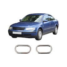 Volkswagen Passat 3b Uyumlu 2000-2005 Krom Sinyal Çerçevesi 2 Parça Paslanmaz Çelik