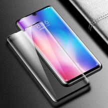 Lexroo Xiaomi Redmi Note 7 Kenarları Kırılmaya Dayanıklı Cam Ekran Koruyucu - Siyah