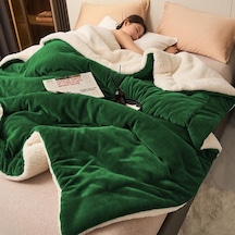 Mulberry Sherpa Polar Çift Taraflı Tek Kişilik Battaniye 160 x 220