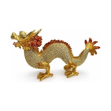 Premium Swaroski Taşlı Dragon Benzersiz Tasarım Gösterişli Stil Şık Parça