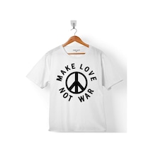 Make Love Not War Savaşa Hayır Barış 2 Çocuk Tişört 001