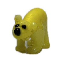 El Yapımı Mini Murano Cam Ayı Biblo A173-06