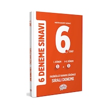 Editör 6. Sınıf 3+3 Fasikül Tamamı Çözümlü 6 Deneme Sınavı Editör
