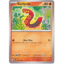 Sizzlipede 036/162 - Temporal Forces - Pokemon Kartı Mint