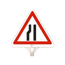 MFK 9204 Tek Taraflı Soldan Daralan Yol Tabelası