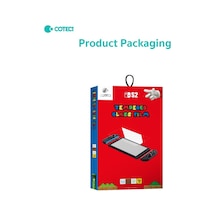 Premium Coteci Nintendo Switch 2 2'li Hd Temperli Cam Koruyucu Seti Konsol Camı Oyun Aksesuarı